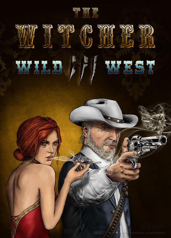Witcher Wild West @rights reserved D.F.