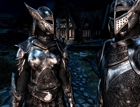SPOA Silver Knight Armor @rights reserved D.F.