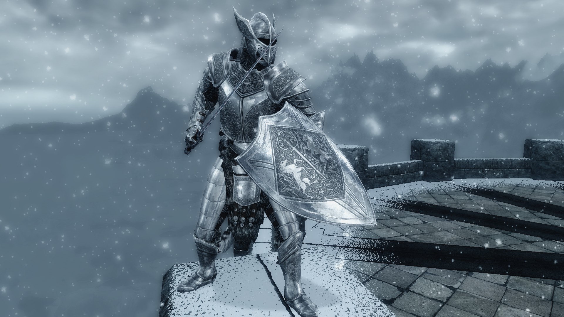 SPOA Silver Knight Shield @rights reserved D.F.